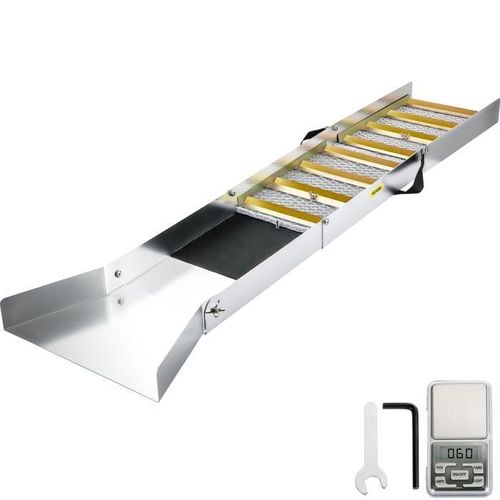 Rampe D'orpaillage -Vevor- Rampe D'orpaillage Pliante 127cm Pour Prospecteur D¿Or,Rivière,Ruisseau,Orpaillage,Prospection,Dragage