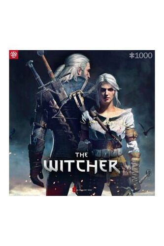 The Witcher puzzle Gaming Geralt & Ciri (1000 pièces)