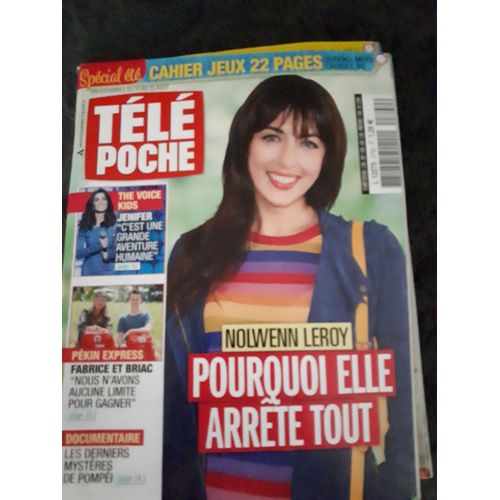 Télé Poche Nolwenn Leroy, The Voice Kids Jenifer...