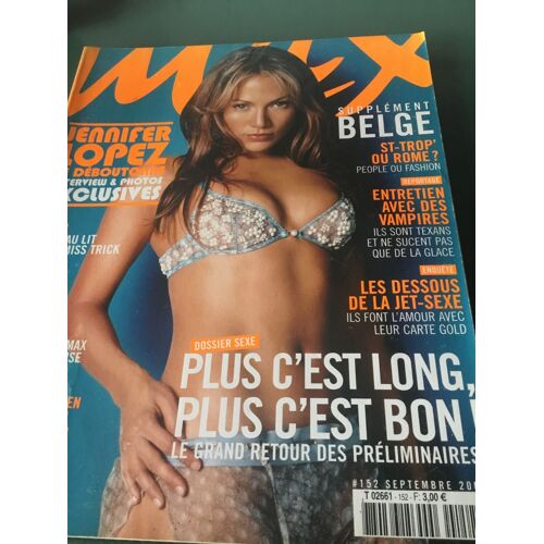 Max Magazine N° 152 Jennifer Lopez Estella Warren