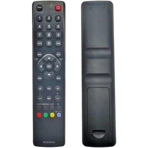 Remplacement Telecommande Thomson Pour Thomson Rc3000E02 Pour Telecommande Thomson Tv