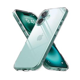 Coque Pour Apple Iphone 16 - Housse Etui Silicone Gel Fine + Film Ecran - Transparent Tpu