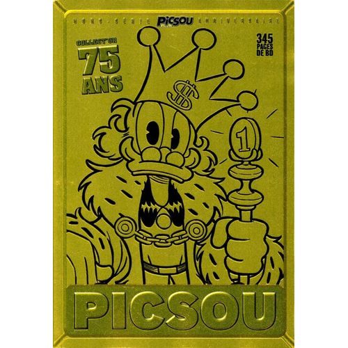 Picsou Magazine 1 Hs Collect'Or 75 Ans