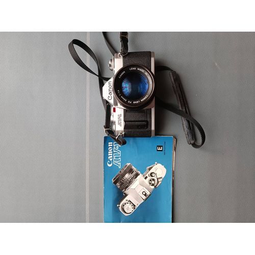 Appareil photo canon AV-1 avec objectif 50mm 1:1,4