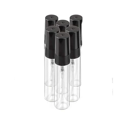 Mini recharge de flacon de parfum vaporisateur 5 ml, paquet de 5 Le noir