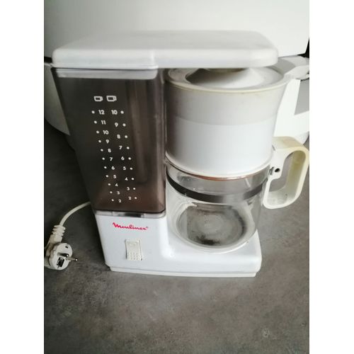 cafetière Moulinex blanche