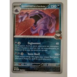 Pokémon Grotadmorv De La Team Rocket 124 / 182 Reverse Ev10 Rivalités Destinées