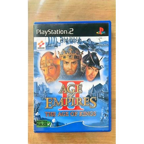 Age Of Empires Ii - The Age Of Kings Sur Ps2 | Jeu De Stratégie En Français | Zone Pal | Conquête, Tactique, Civilisation | Vendu Par Blaspo Fr