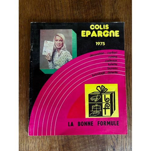 Ultra Vintage Catalogue De Vente Par Correspondance Colis Epargne 1975