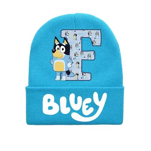 Bonnet Bluey Bingo Pour Enfants. Taille Unique - Lettre F