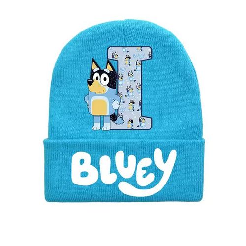 Bonnet Bluey Bingo Pour Enfants. Taille Unique - Lettre I