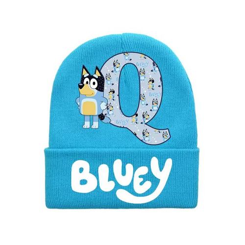 Bonnet Bluey Bingo Pour Enfants. Taille Unique - Lettre Q
