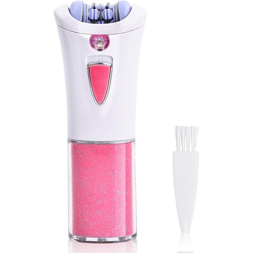 Epilateur Electrique Femme, Épilateur Sans Fil Alimenté Par Batterie (Non Inclus), Épilateur Facial Femme, Mini Épilateur Pour Visage, Maillot, Corps, Jambes Et Aisselles