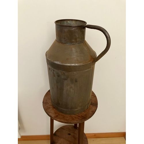 Ancien pot à lait à oreilles en métal 