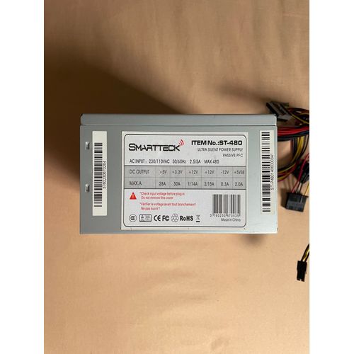Alimentation PC ATX 480W ST-480 – Fonctionnelle – PSU