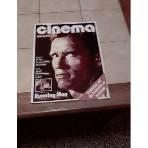 Cinema Revue Allemande N. 6 De 1988- Running Man