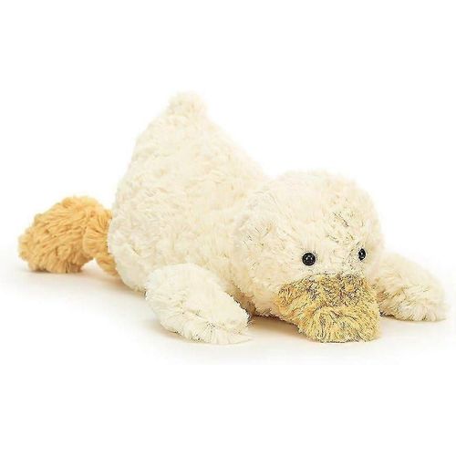 Animaux En Peluche Mignon De Canard, Doux Canard Blanc En Peluche Oreillers Kawaii Étreindre Squishy Duck Doudou Jouets Cadeaux Pour Les Enfants Noël Saint-Valentin