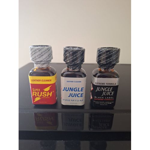 Poppers Super Rush - Jungle Juice Prenium - Jungle Juice Black Label 25 Ml