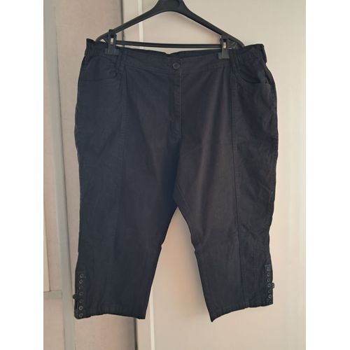 Pantacourt Taille 52 Blanche Porte