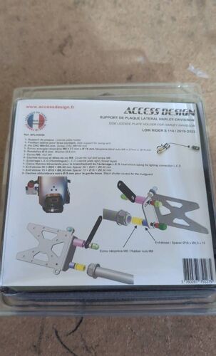 Support De Plaque Latéral Harley-Davidson Low Rider S114