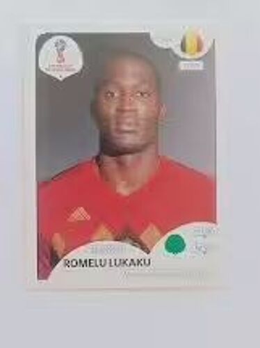 Romelu Lukaku Manchester United Fc Eng Sticker – Belgium – World Cup 2018 - Panini - 531