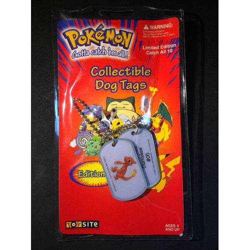 Pokemon Collectible Dog Tags - Reptincel - Edition 2 - Scellé