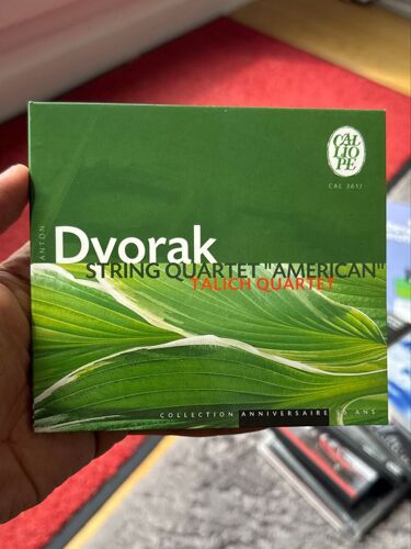 Anton Dvorak String Quartet « American » Talich Quartet Collection Anniversaire 30 Ans Caliope Quartets Op.61 Et Op.96 American