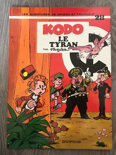 Les Aventures De Spirou Et Fantasio N°28 Kodo Le Tyran Eo 1979
