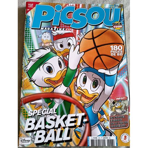 Magazine Picsou, Spécial Basket Ball N°576