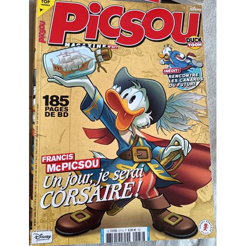Magazine Picsou, Francis Mcpicsou Un Jour Je Serais Corsaire ! N°577