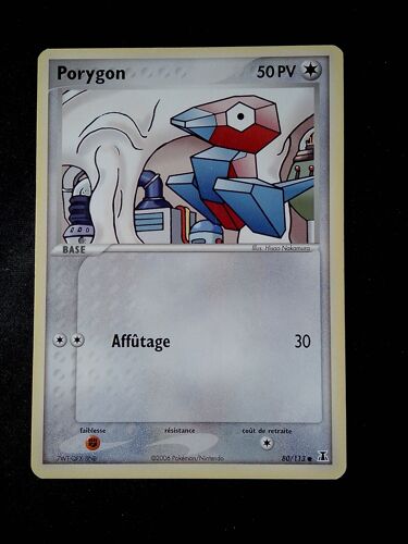 Porygon 80/113 Set Ex Espèce Delta Fr