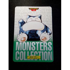 Pokémon Bandai 1996    Pocket Monsters    N°143