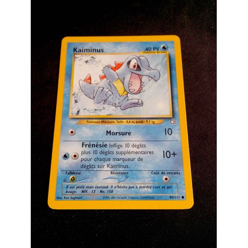 Kaiminus 80/111 Set Neo Genesis Fr