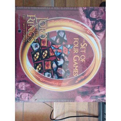 Lord Of The Rings Thetwo Towers - Set Of 4 Games