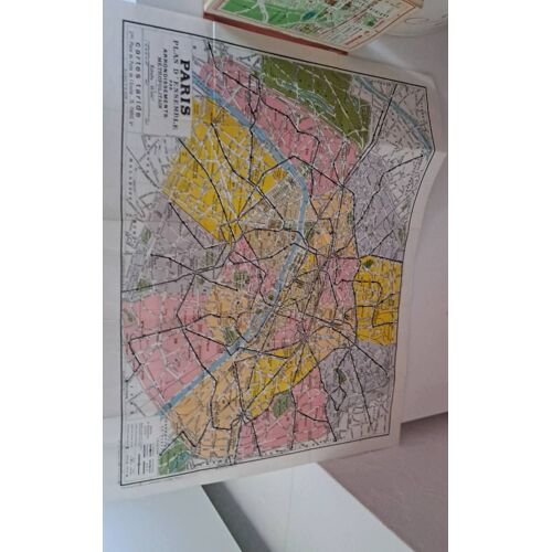 Taride 315 Plastique Plan Guide Répertoire Des Rues Paris Par Arrondissement Métro Autobus 4eme Trimestre 1972