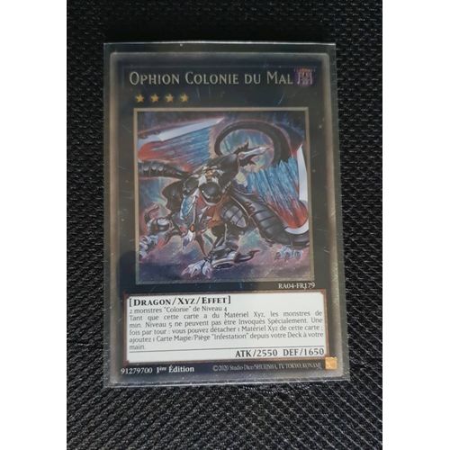 Yu-Gi-Oh Ophion Colonie Du Mal ; Ra04-Fr179
