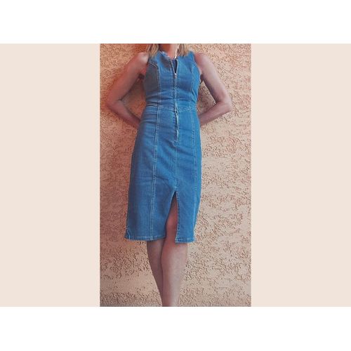 Robe Midi En Jean Stretch