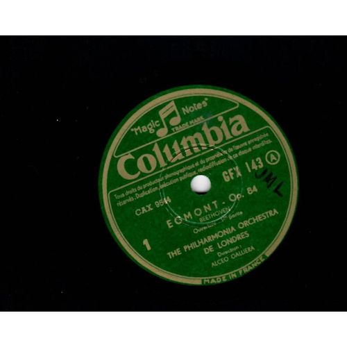 Egmont. Op 84. Beethoven.The Philharmonia Ochestra De Londres