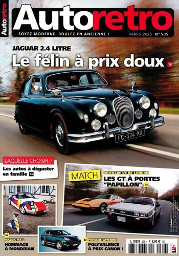 Autoretro 505 : Jaguar 2.4 Litre, Le Félin À Prix Doux