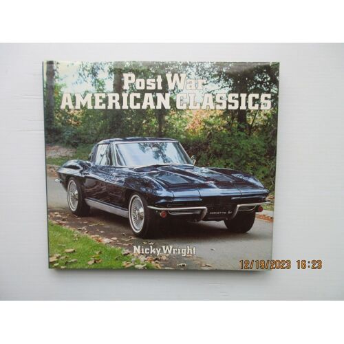 Livre Automobile Post War American Classics Nicky Wright
