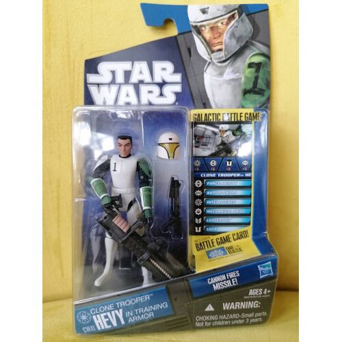Figurine Star Wars Hasbro Cw41 Clone Trooper Hevy 