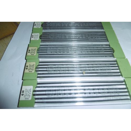 Étui De 6 Mines 2mm " 6h " Pour Tous Porte Mines 2mm Criterium Conte Gilbert Lot De 5 Étuis