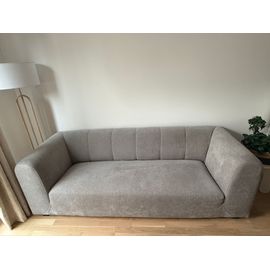 Canapé Gris 3/4 Places Miliboo