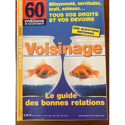 60 Millions De Consommateurs 106s