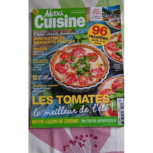 Magazine Cuisine Max Cuisine No 134 Juillet Août 2019