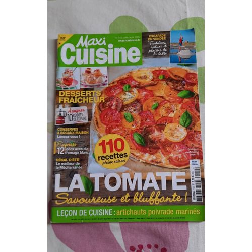 Magazine Cuisine Max Cuisine No 142 Juillet Août 2020