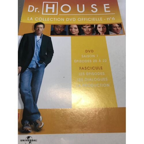 Dr House La Collection Dvd Officielle N°6 Saison 1 Épisodes 20 À 22 - Fascicule