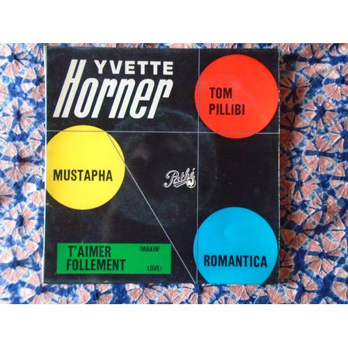 Lot De 4 Vinyl 45 T Années 1960 Originaux Et Vintage