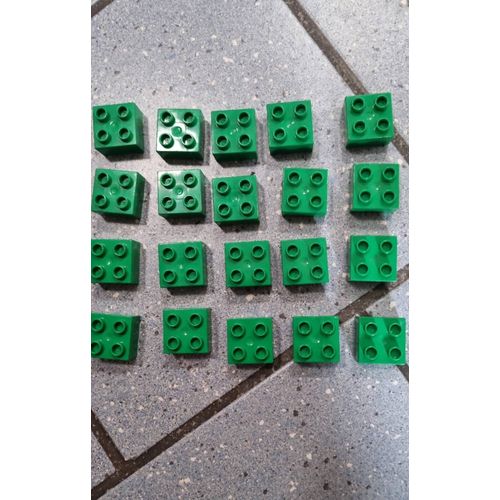 Vends lot 20 Duplo carré vert
