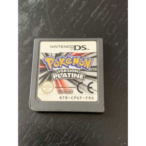 Jeu DS ¿POKÉMON VERSION PLATINE¿..Attention¿..Sans Boîte